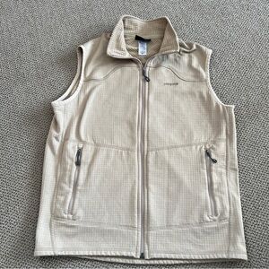 Patagonia Men’s Beige Vest Jacket-medium